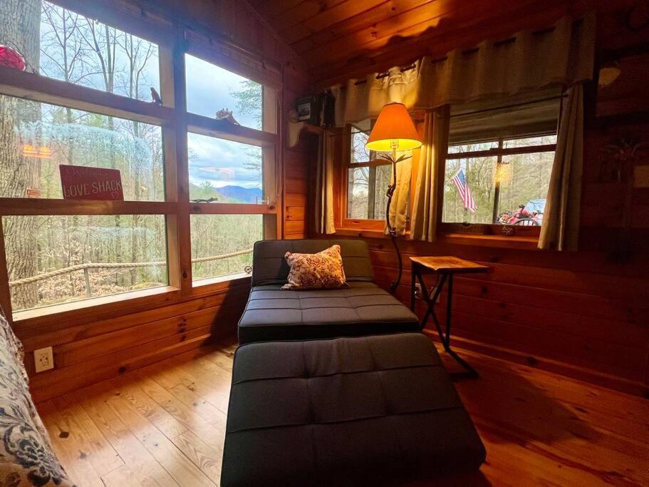 Private Mtn Love Shack W/ Fast Wifi, Bbq & View Franklin Exterior foto
