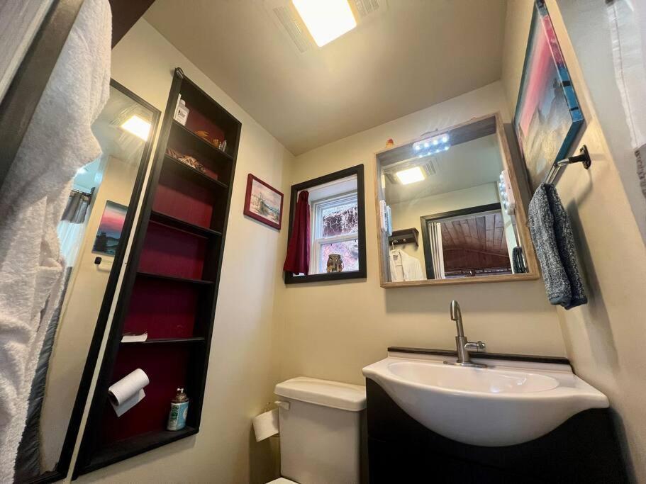 Private Mtn Love Shack W/ Fast Wifi, Bbq & View Franklin Exterior foto