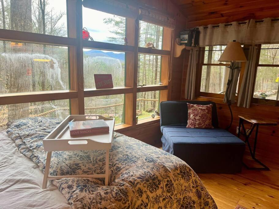 Private Mtn Love Shack W/ Fast Wifi, Bbq & View Franklin Exterior foto