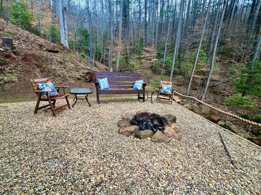 Private Mtn Love Shack W/ Fast Wifi, Bbq & View Franklin Exterior foto